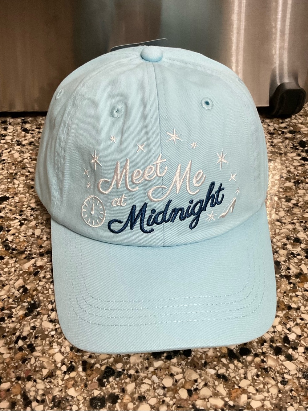 Disney Cinderella “Meet Me At Midnight” Taylor Swift Blue Hat